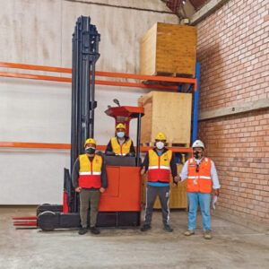 centro de entrenamiento para operador de Apilador Electrico