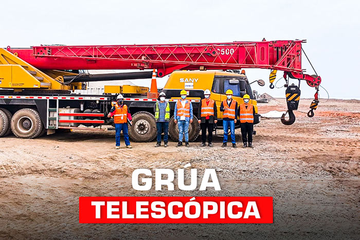 curso de grua telescopica AT