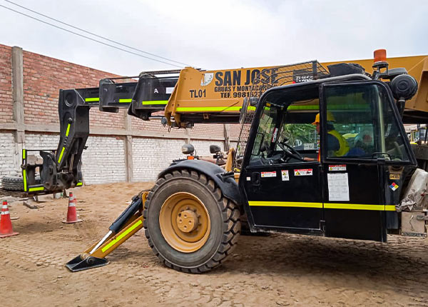 curso para operador de Telehandler en CCH