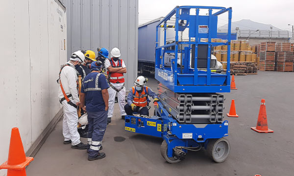 curso practico de operador de manlift