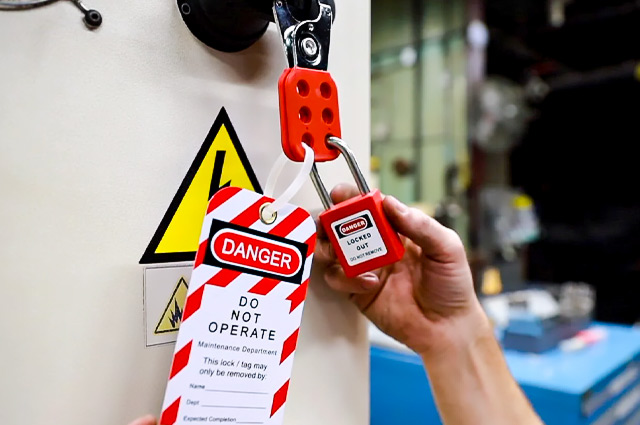 Curso de Bloqueo y Etiquetado de cargas