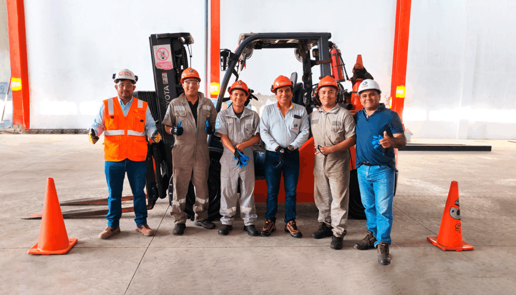 capacitacion para operador de montacargas con certificado